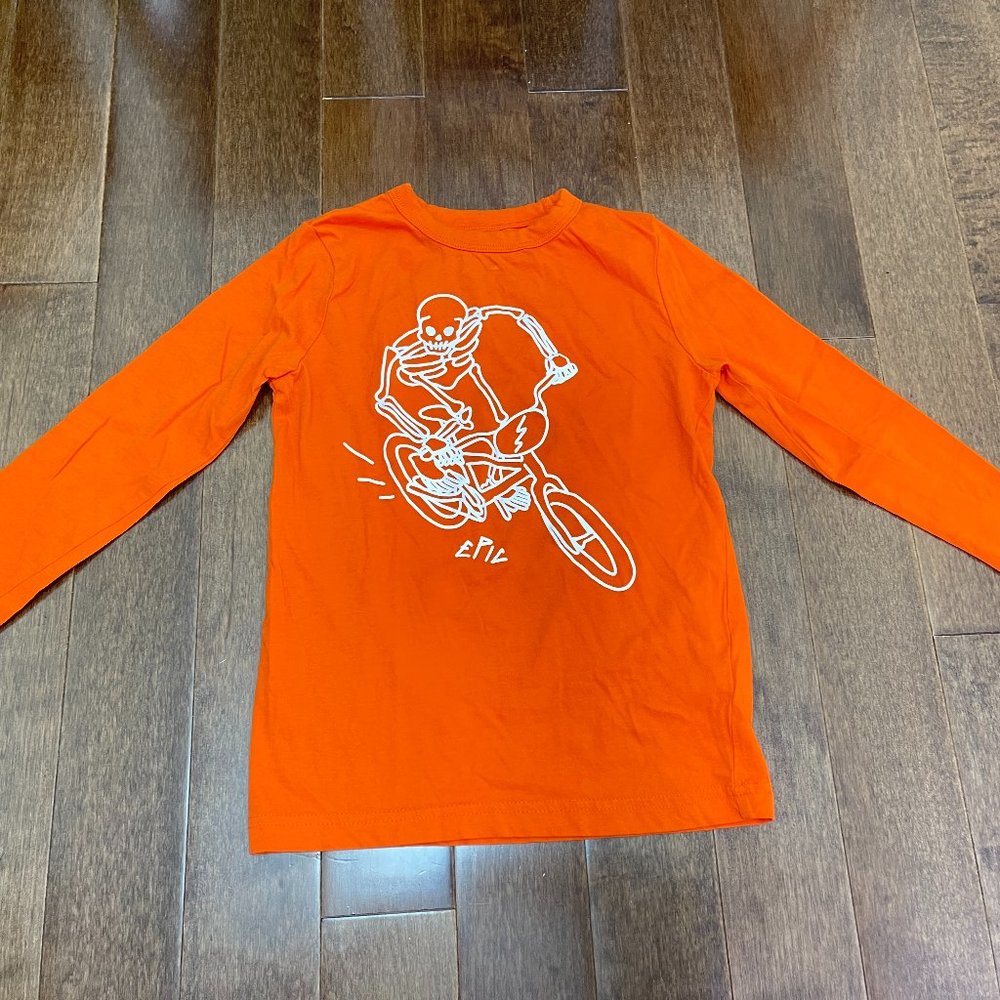 Lot of 7 Boys Long Sleeve Tees sz 5, 4-6, 6